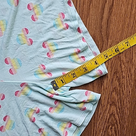 Disney Mickey Ears Elastic Waistband Pajama Shorts Bottoms Women's Size Large - Picture 6 of 9